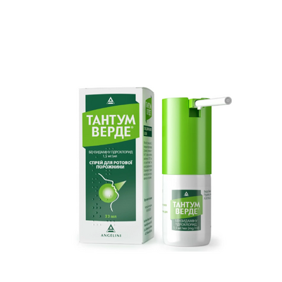 Тантум Верде спрей 1,5 мг / мл 30 мл