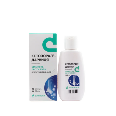 Кетозорал шампунь 2% 60 г