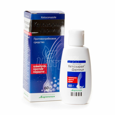 Кетозорал шампунь 2% 60 г