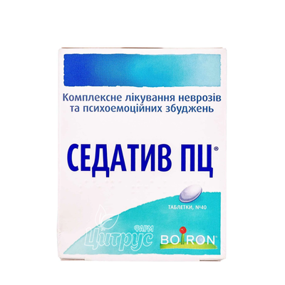 Седатив ПЦ таблетки 40 штук