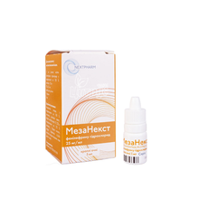 Мезанекст краплі очні 25мг / мл флакон 5 мл
