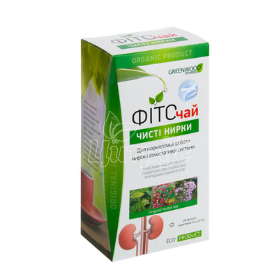 Фіточай Чисті нирки фільтрпакети по 2 г 20 штук