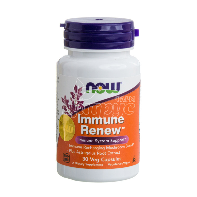 фото 1/Імунн Ренью 30 штук Нау Фудс (Immune Renew Now Foods) капсули 