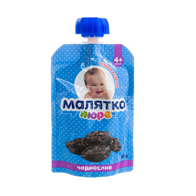 Пюре Малятко чорнослив з 4 місяців 90 г