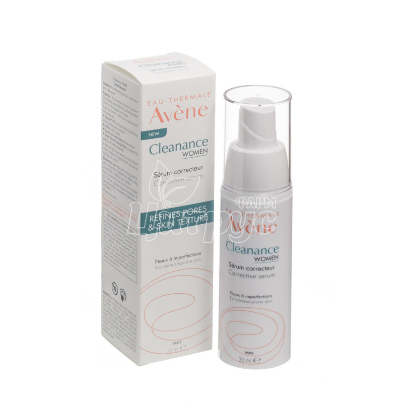 фото 1/Сироватка Авен (Avene) Клінанс (Cleanance) Вумен 30 мл 
