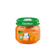 Пюре Гербер (Gerber) гарбуз з 6 місяців 80г