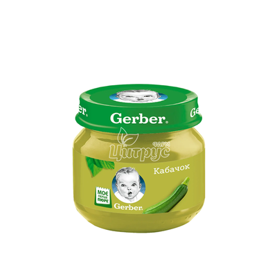 Пюре Гербер Gerber) Кабачок з 4 місяців 80 г