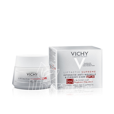 Віши (Vichy) Ліфтактив Сюпрем (Lifactive Supreme) Засіб тривалої дії: корекція зморшок і пружність шкіри SPF30 50мл