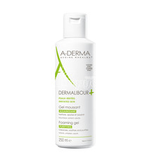 А-Дерма (A-Derma) Дермалібур + (Dermalibour +) Гель з молочка вівса Реальба для очищення пошкодженої і роздратованою шкіри