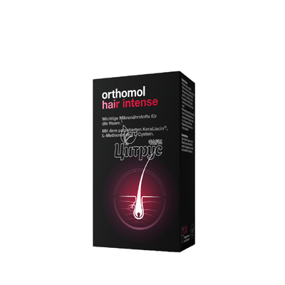 Ортомол Хейр Інтенс 60 штук (Orthomol Hair Intense) Для покращення та відновлення стану волосся капсули 