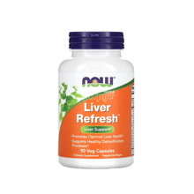 Лівер Рефреш 90 штук Нау Фудс (Liver Refresh Now Foods) капсули