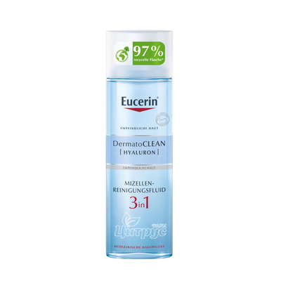 Еуцерин ДерматоКлін (Eucerin DermatoClean) Міцелярний очищуючий флюїд 3 в 1 200 мл