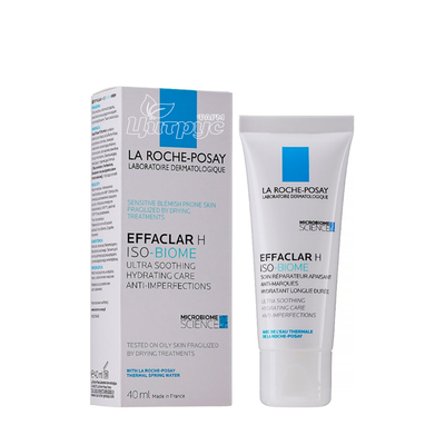 Ля Рош позе Ефаклар Н Ізо-Біом (La Roche Posay Effaclar Н Iso-Biome) Крем заспокійливий для чутливої зневодненої шкіри 40 мл