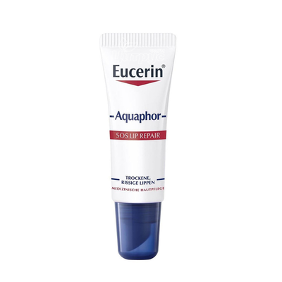 Еуцерин Аквафор(Eucerin Aquaphor) Бальзам для губ заспокійливий відновлюючий 10 мл