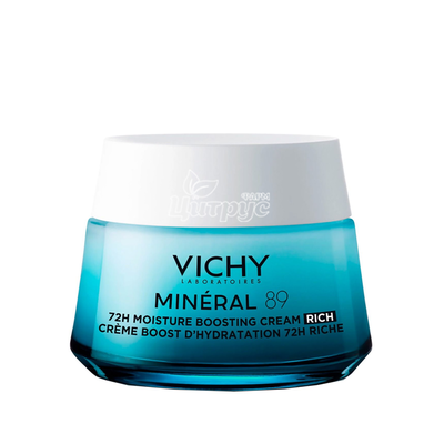 Віши Мінерал 89 Річ 72 години (Vichy Mineral 89 Rich 72h) Насичений крем для сухої та дуже сухої шкіри обличчя, зволоження 72 години 50 мл