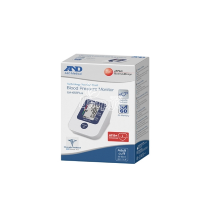 Тонометр Анд (AND)  UA-651 Плюс-Ві (Plus-We) для вимірювання артеріального тиску автоматичний