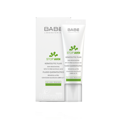 Бабе (Babe) Стоп акне (Stop AKN) Флюїд кератолітичний з гліколієвою кислотою для проблемної шкіри 30 мл