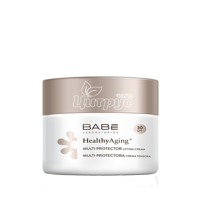 Бабе (Babe) Хелсі Ейджинг (Healthy Aging) Крем мультизахисний з ефектом ліфтингу та DMAE SPF 30 50 мл