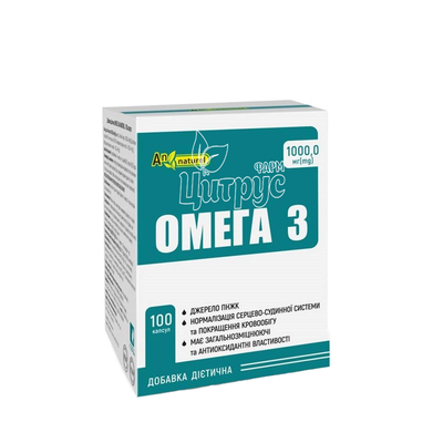 Омега-3 AN NATUREL капсули 500 мг 100 штук