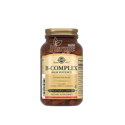 Солгар (Solgar) B-комплекс 50 штук (B-complex) капсули 