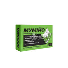 Мумійо Високогірне капсули 0,4 г 10 штук