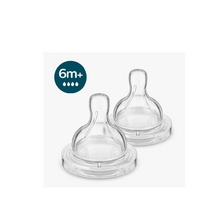 Соска Філіпс Авент (Philips Avent) Анти-колік силіконова зі швидким потоком 2 штуки SCY764/02