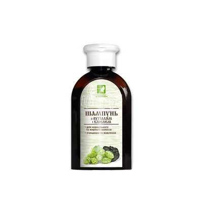 Шампунь Енджі (Enjee) з вугіллям та хмелем 250 мл