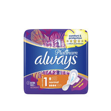 Прокладки гігієнічні жіночі Олвейс (Always) Платінум Ультра Нормал Сінгл (Platinum Ultra Normal Single) 8 штук
