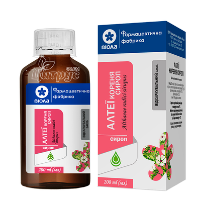 Алтея кореня сироп флакон 200 мл
