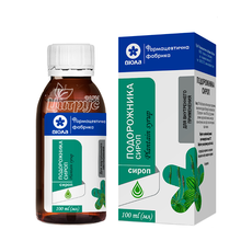 Подорожника сироп флакон 100 мл