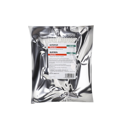 Бупірол розчин для інфузій 4 мг/мл флакон 100 мл