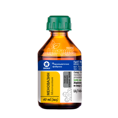 Меновазин розчин спиртовий 40 мл
