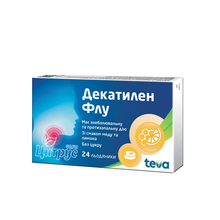 Декатилен Флу льодяники 8,75 мг 24 штуки 