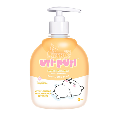 Мило рідке дитяче Уті-Путі З екстрактом подорожника та календули 300 г