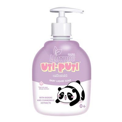 Мило рідке дитяче Уті-Путі З екстрактом череди та ромашки 300 г