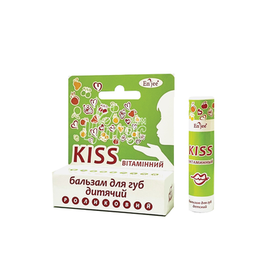 Бальзам для губ дитячий Enjee Kiss Вітамінний ролик 6 мл