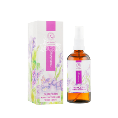 Вода запашна натуральна косметична Ароматика лавандова 100 мл