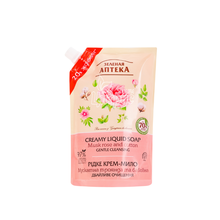 Крем-мило рідке Зелена Аптека Мускатна троянда і бавовна 460 мл