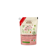 Крем-мило рідке Зелена Аптека Мигдаль та вівсяне молочко 460 мл