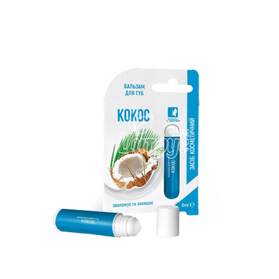Бальзам для губ Кокос Красота та Здоров*я 6 мл