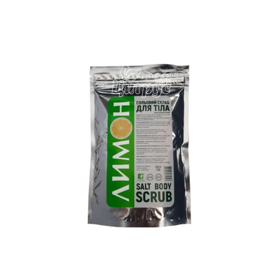 Скраб для тіла сольовий Енджі (Enjee) Лимон 370 мл