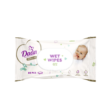 Серветки вологі дитячі Дада Еліт Кее (Dada Elite Care) З клапаном 80 штук