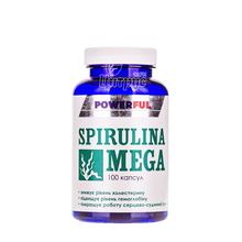 Спіруліна Мега Powerful капсули 500 мг 100 штук