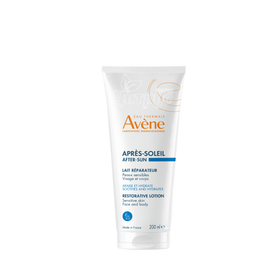 Авен (Avene) Гель-молочко для обличчя та тіла після сонця відновлюючий 200 мл
