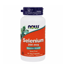 Селен без дріжджів 200 мкг 90 штук Нау Фудс (Selenium Now Foods) капсули вегетеріанські 