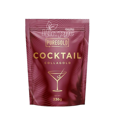 Колаголд Коктейль Пьюр Голд (CollaGold Coctail Pure Gold) порошок колагену зі смаком полуничного дайкірі 336 г