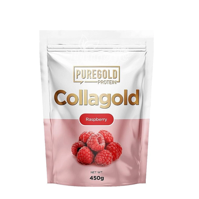 Колаголд Пьюр Голд (CollaGold Pure Gold) порошок колагену зі смаком малини 450 г