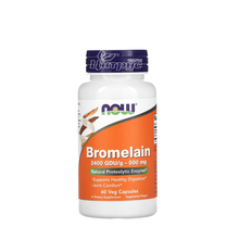 Бромелаїн 500 мг 60 штук Нау Фудс (Bromelain Now Foods) Підтримка системи травлення капсули вегетеріанські 