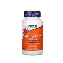 Метил В-12 5000 мкг 90 штук Нау Фудс (Methyl B-12 Now Foods) капсули вегетеріанські 