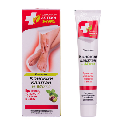 Бальзам Чергова Аптека Еколла Кінський каштан і м*ята 50 г